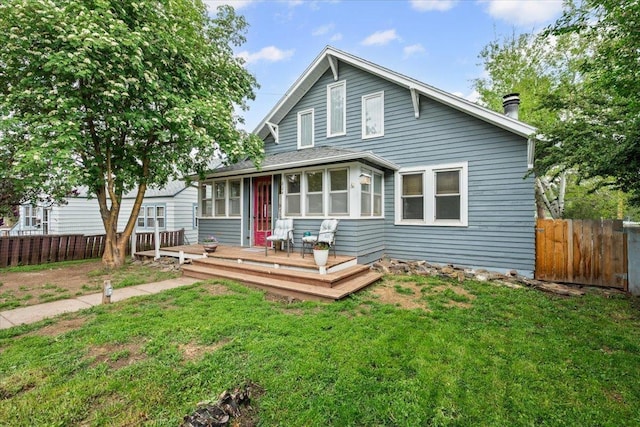 824 W Mcclellan St, Lead, SD 57754 - view of front facade featuring a deck