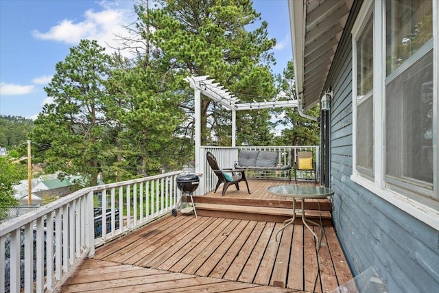 824 W Mcclellan St, Lead, SD 57754 - deck with grilling area