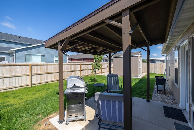 503 Aaron Ct, Rapid City, SD 57703 - view of patio / terrace featuring a grill