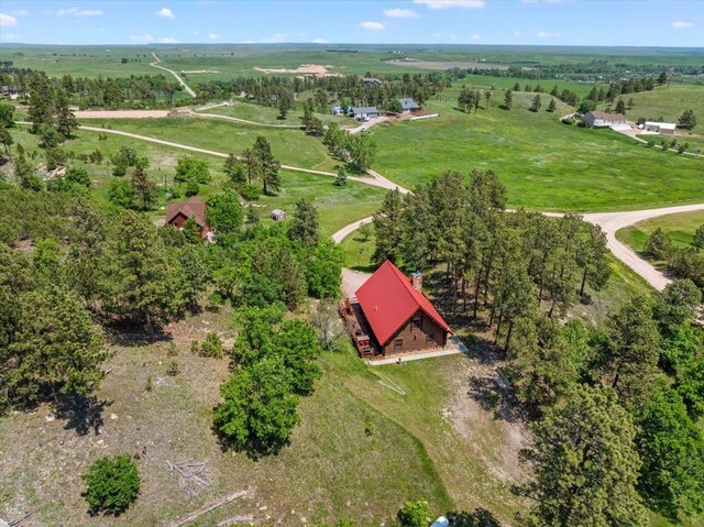 15377 Ridgeview Trl, Piedmont, SD 57783 - aerial overview of property's location with rural landscape