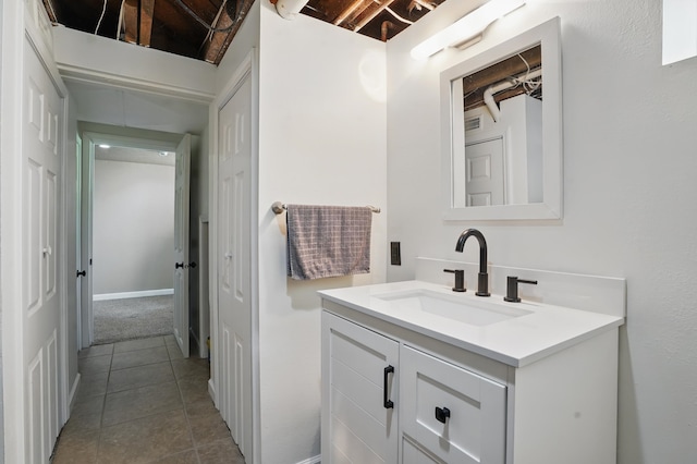 1015 W W Boulevard, St, Rapid City, SD 57701 - bathroom featuring vanity and tile patterned flooring