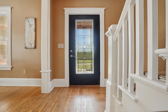 1015 W W Boulevard, St, Rapid City, SD 57701 - foyer with light wood-style floors and plenty of natural light