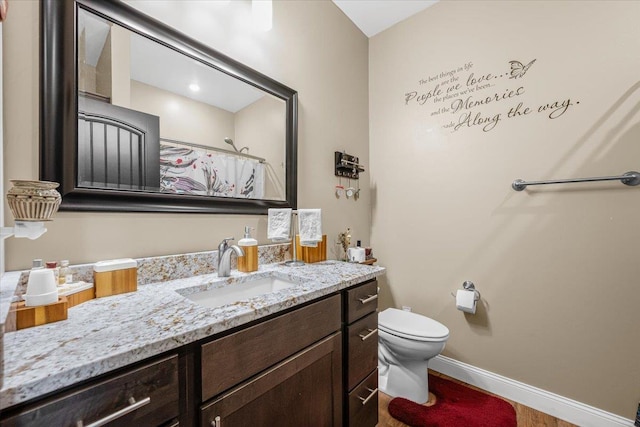 3781 W Beartooth Loop, Spearfish, SD 57783 - bathroom featuring vanity and a shower with curtain
