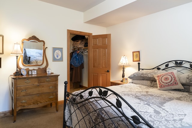 1335 E Woodland Dr, Spearfish, SD 57783 - bedroom featuring carpet flooring, a closet, and a spacious closet