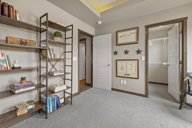 6315 Dunsmore Rd, Rapid City, SD 57702 - bedroom featuring carpet floors, a spacious closet, and a closet