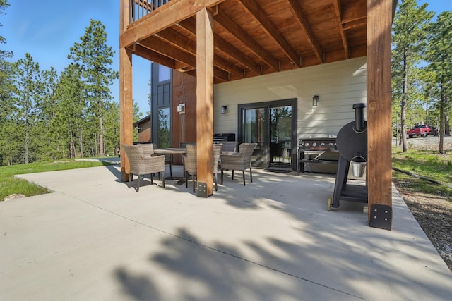 21332 Trailside Rd, Lead, SD 57754 - view of patio / terrace featuring outdoor dining space
