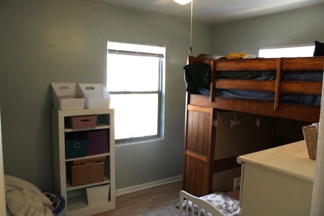 126 E Saint Andrew St, Rapid City, SD 57701 - bedroom featuring light wood-style flooring and baseboards