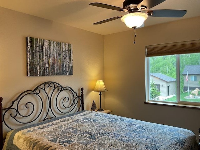 772 Stage Run Rd, Deadwood, SD 57732 - bedroom featuring ceiling fan
