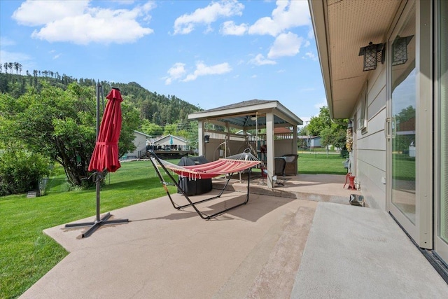 10 Crescent Dr, Deadwood, SD 57732 - view of patio / terrace featuring a gazebo