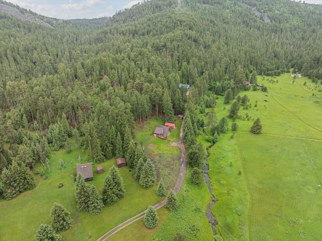 12425 Misty Ln, Nemo, SD 57759 - aerial view of a heavily wooded area