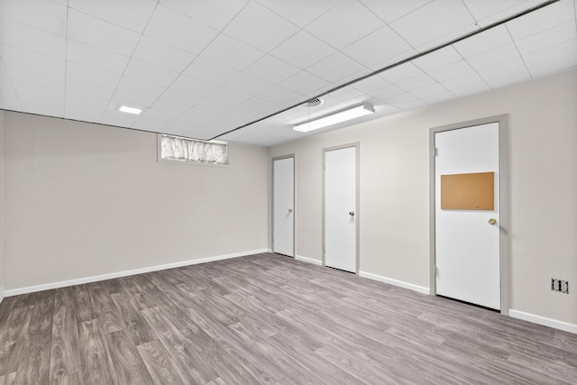 4103 W Main St, Rapid City, SD 57702 - below grade area featuring wood finished floors