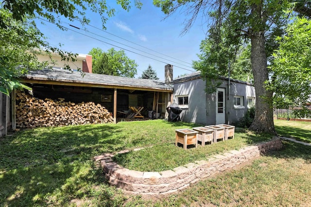 803 W St, Rapid City, SD 57701 - view of yard with an outbuilding
