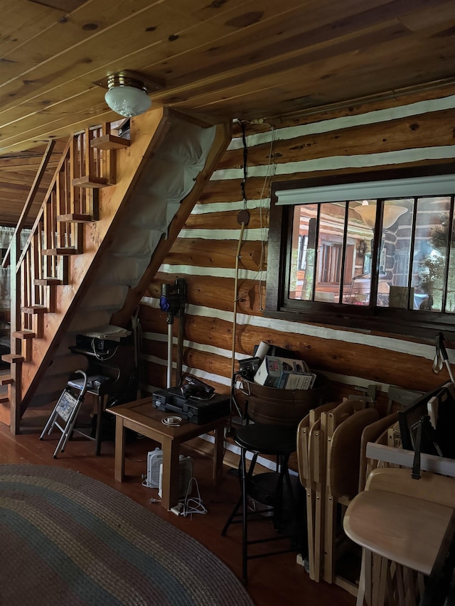 21454 US Highway 85, Lead, SD 57754 - unfinished attic featuring stairway and healthy amount of natural light