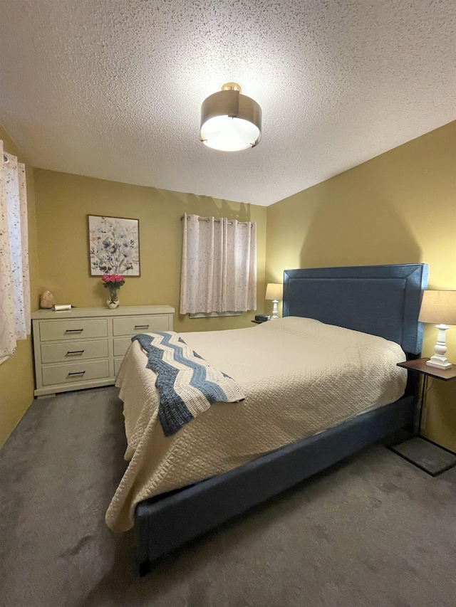 2102 Albany Ave, Hot Springs, SD 57747 - carpeted bedroom with a textured ceiling