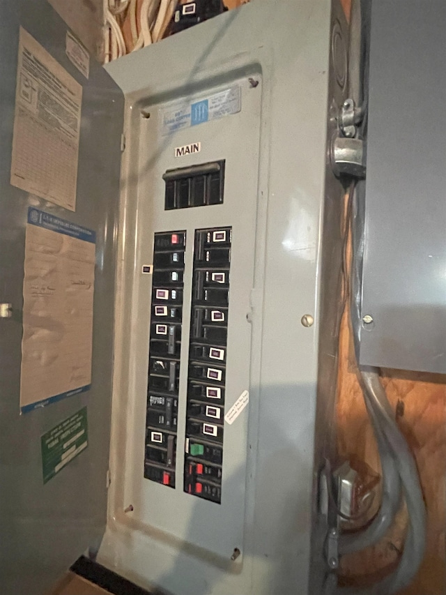2102 Albany Ave, Hot Springs, SD 57747 - utility room with electric panel