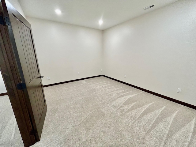 25809 Sidney Trl, Custer, SD 57730 - empty room featuring light colored carpet and recessed lighting