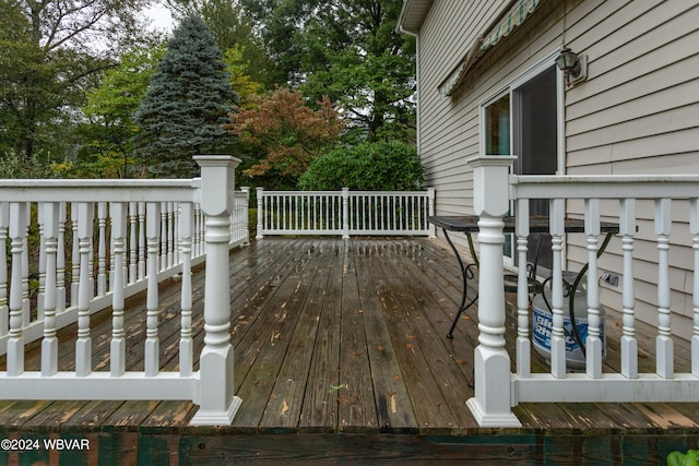 view of deck