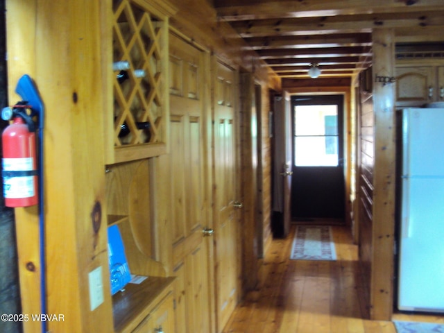 70 Berry Ln, Mill Hall, PA 17751 - hall with hardwood / wood-style floors