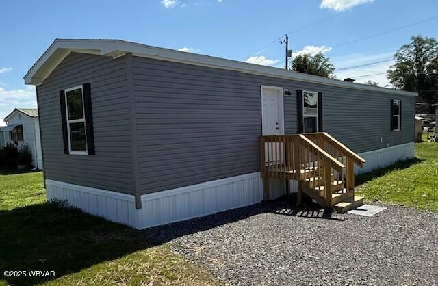 2381 Rt 405th Hwy, Muncy, PA 17756 - back of house with a yard