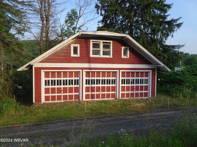 5047 Blockhouse Rd, Liberty, PA 16930 - garage featuring a garage