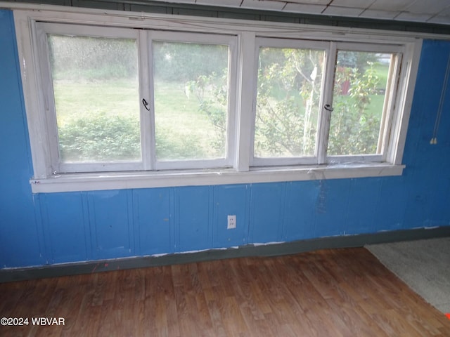 5047 Blockhouse Rd, Liberty, PA 16930 - empty room with dark wood-type flooring