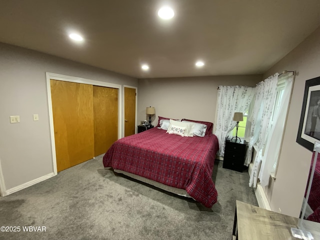 699 James St, Lock Haven, PA 17745 - bedroom with carpet and recessed lighting