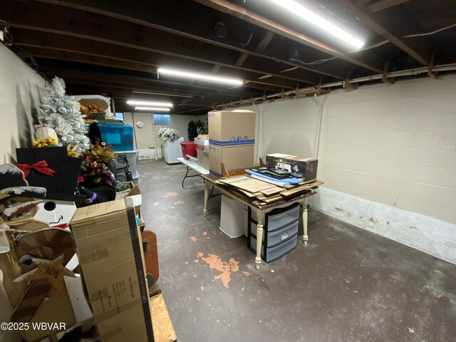 699 James St, Lock Haven, PA 17745 - view of unfinished below grade area