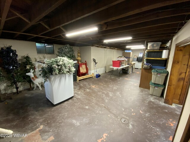 699 James St, Lock Haven, PA 17745 - view of unfinished basement