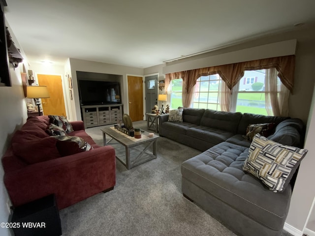699 James St, Lock Haven, PA 17745 - living area featuring carpet floors