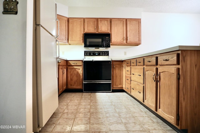 kitchen with white appliances