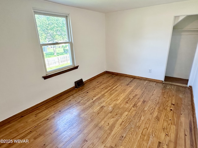 1420 Richards Ave, Williamsport, PA 17701 - unfurnished bedroom with light wood-style floors and a closet