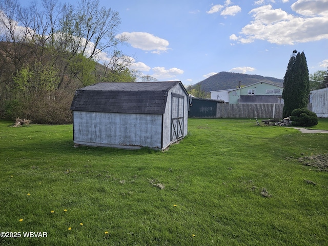 225 Pickwick St, Mill Hall, PA 17751 - view of shed featuring fence