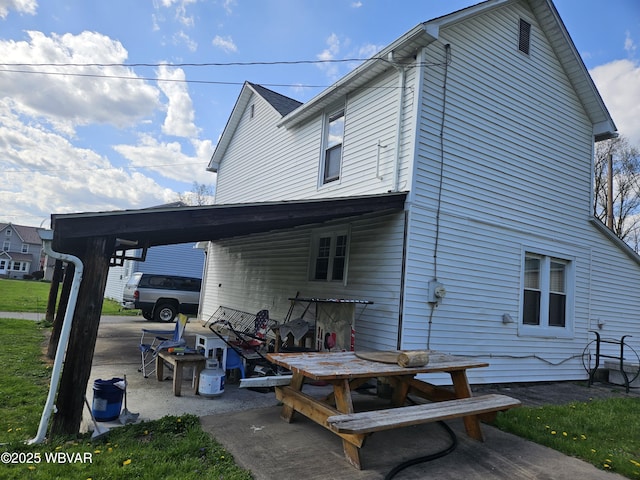 225 Pickwick St, Mill Hall, PA 17751 - rear view of property featuring outdoor dining area
