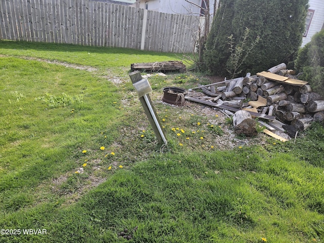 225 Pickwick St, Mill Hall, PA 17751 - exterior details featuring a fire pit and fence