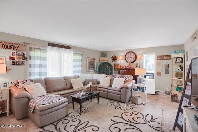 view of living room