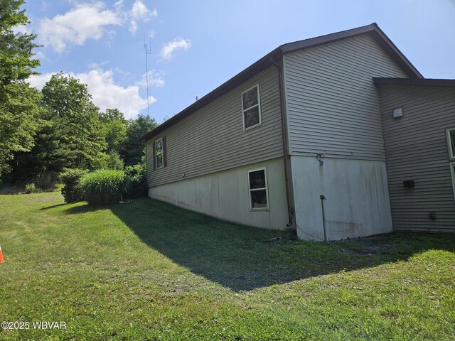 11 Mikes Peak Ln, Lock Haven, PA 17745 - view of property exterior featuring a lawn