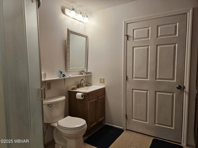 11 Mikes Peak Ln, Lock Haven, PA 17745 - bathroom with vanity and a textured ceiling