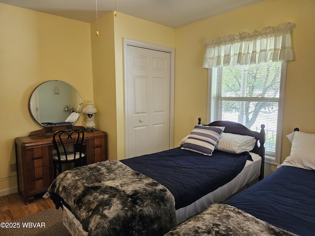 11 Mikes Peak Ln, Lock Haven, PA 17745 - bedroom with wood finished floors and a closet