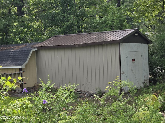 4316 Pine Mountain Rd, Jersey Shore, PA 17740 - view of shed with a forest view