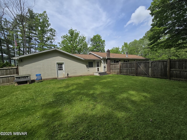 4316 Pine Mountain Rd, Jersey Shore, PA 17740 - rear view of property with a chimney and a gate