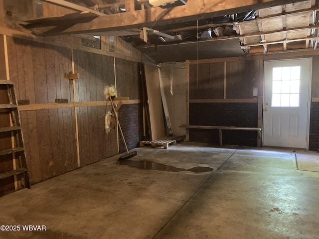 400 Livermore Rd, Williamsport, PA 17701 - basement with wood walls