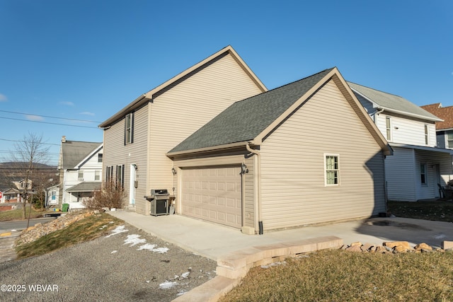 view of side of property