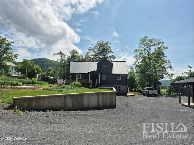 3178 W Winter Rd, Loganton, PA 17747 - view of front facade with a metal roof