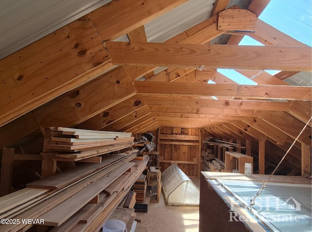 3178 W Winter Rd, Loganton, PA 17747 - view of unfinished attic
