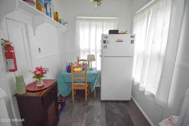 45 W Bald Eagle St, Lock Haven, PA 17745 - kitchen featuring freestanding refrigerator