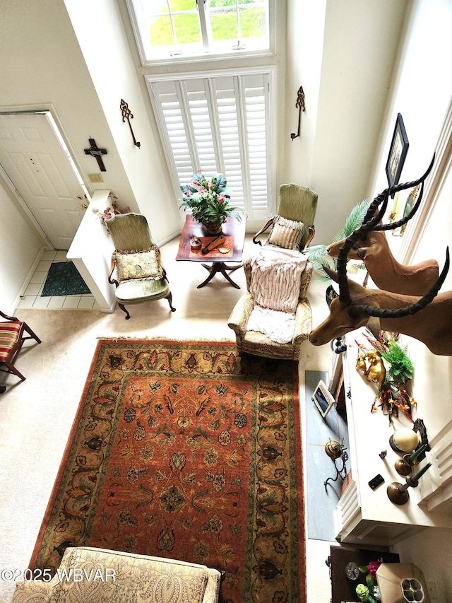 view of living room