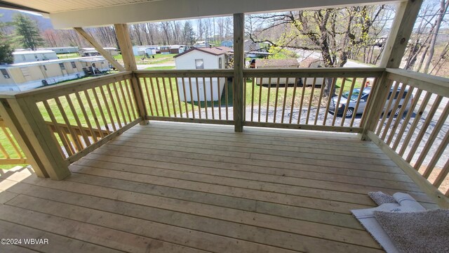 308 State St, Jersey Shore, PA 17740 - view of wooden terrace