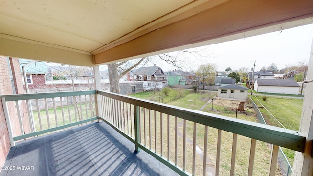 665 5th Ave, Williamsport, PA 17701 - balcony with a residential view
