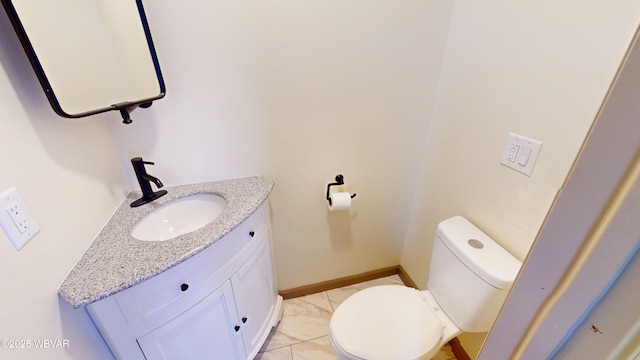665 5th Ave, Williamsport, PA 17701 - half bathroom with toilet and vanity