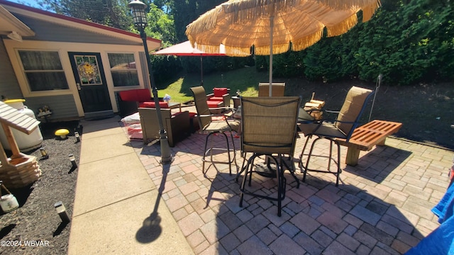 view of patio / terrace